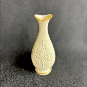 Lenox Westbury Bud Vase with Embossed Floral Design